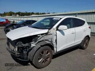 2015 Hyundai Tucson GLS with VIN KM8JT3AF3FU102339, listed as a Copart auction lot 71305364 with 41,139 mi miles and Salvage title. Bid and sale history available at DreamBid. Image 1.