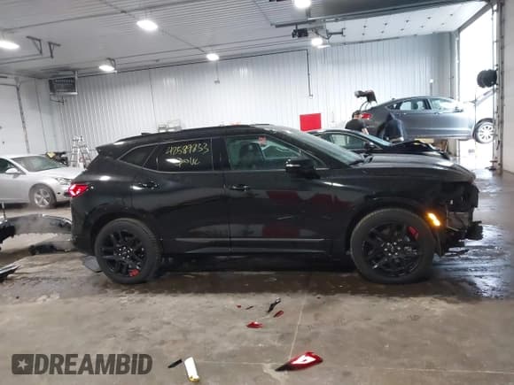 ✅ 2020 Chevrolet Blazer RS • VIN: 3GNKBKRS5LS702645 • Lot: 42589833. Listed on IAAI with 58,994 mi. Free auction sales archive from the USA and detailed vehicle history report at DreamBid. Image 13.
