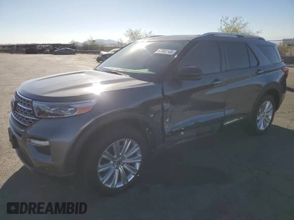 2022 Ford Explorer Limited z VIN 1FMSK8FH9NGC08385, wystawiony jako Copart lot #67083145 z przebiegiem 20 961 mil mil oraz Szkoda całkowita • Salvage title. Historia ofert i sprzedaży dostępna na DreamBid. Obrazek 1.