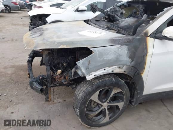 2016 Hyundai Tucson Eco with VIN KM8J33A26GU077709, listed as a IAAI auction lot 42732978 with Not provided miles and . Bid and sale history available at DreamBid. Image 6.