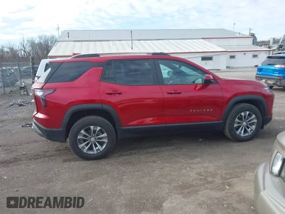 2025 Chevrolet Equinox AWD LT with VIN 3GNAXPEG9SL102134, listed as a IAAI auction lot 41792092 with 4,194 mi miles and . Bid and sale history available at DreamBid. Image 14.