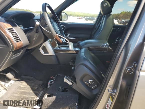 ✅ 2017 Land Rover Range Rover HSE • VIN: SALGS2FV4HA361723 • Lot: 57104035. Listed on Copart with 93,052 mi. Free auction sales archive from the USA and detailed vehicle history report at DreamBid. Image 7.