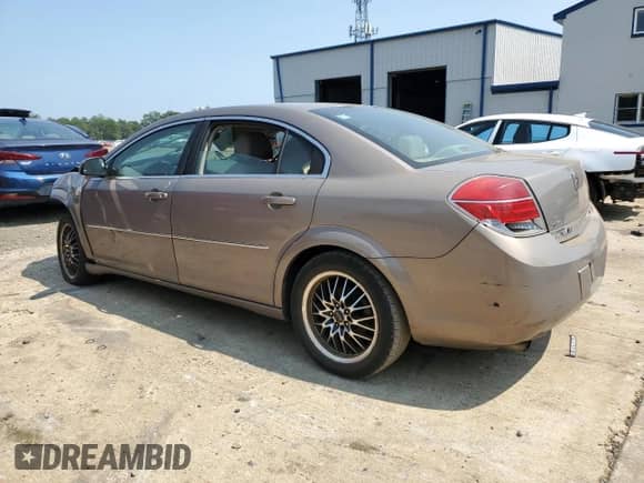 2008 Saturn Aura XE z VIN 1G8ZS57N58F129841, wystawiony jako Copart lot #65529915 z przebiegiem Nie podano mil oraz Szkoda całkowita • Salvage title. Historia ofert i sprzedaży dostępna na DreamBid. Obrazek 2.