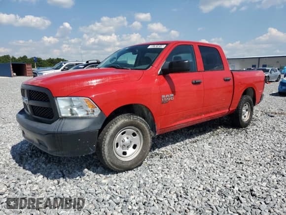 ✅ 2019 Ram 1500 Tradesman • VIN: 1C6RR7KG9KS609831 • Lot: 55761015. Listed on Copart with 197,300 mi. Free auction sales archive from the USA and detailed vehicle history report at DreamBid. Image 1.