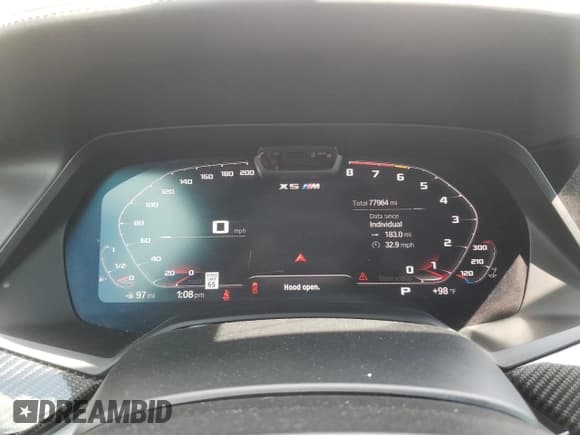 ✅ 2020 BMW X5 M Competition • VIN: 5YMJU0C06L9D70724 • Lot: 67045305. Listed on Copart with 77,964 mi. Free auction sales archive from the USA and detailed vehicle history report at DreamBid. Image 9.