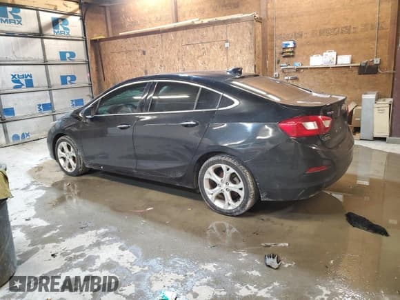 ✅ 2017 Chevrolet Cruze Premier • VIN: 1G1BF5SM5H7105472 • Lot: 36927923. Listed on Copart with 105,827 mi. Free auction sales archive from the USA and detailed vehicle history report at DreamBid. Image 2.