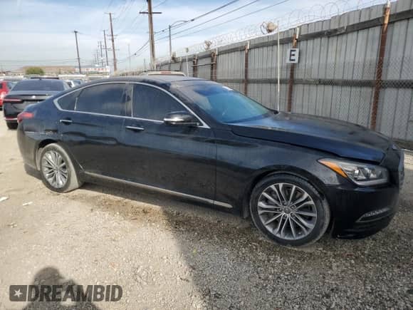 2016 Hyundai Genesis 3.8L z VIN KMHGN4JE2GU139336, wystawiony jako Copart lot #82713374 z przebiegiem 58 330 mil mil oraz Szkoda całkowita • Salvage title. Historia ofert i sprzedaży dostępna na DreamBid. Obrazek 4.