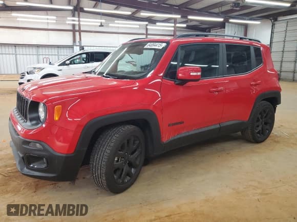 ✅ 2017 Jeep Renegade Altitude • VIN: ZACCJABB5HPF60262 • Lot: 84884415. Listed on Copart with 25,156 mi. Free auction sales archive from the USA and detailed vehicle history report at DreamBid. Image 1.