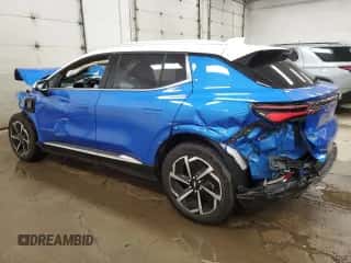 2025 Chevrolet Equinox EV LT z VIN 3GN7DLRP3SS167539, wystawiony jako Copart lot #66640055 z przebiegiem 89 mil mil oraz Nie do naprawy • Non repairable. Historia ofert i sprzedaży dostępna na DreamBid. Obrazek 2.