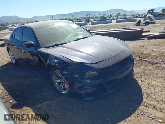 ✅ 2015 Dodge Charger SXT • VIN: 2C3CDXHG8FH794444 • Lot: 43546307. Listed on IAAI with 170,422 mi. Free auction sales archive from the USA and detailed vehicle history report at DreamBid. Image 1.