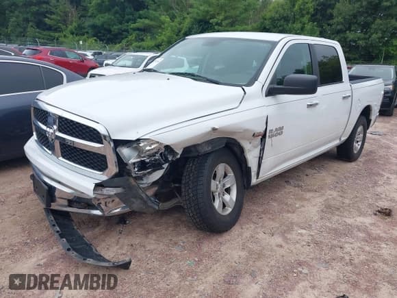 ✅ 2018 Ram 1500 Big Horn • VIN: 1C6RR7LT1JS161515 • Lot: 42753198. Listed on IAAI with 127,275 mi. Free auction sales archive from the USA and detailed vehicle history report at DreamBid. Image 17.
