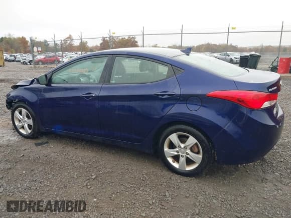 ✅ 2013 Hyundai Elantra GLS • VIN: 5NPDH4AE2DH270755 • Lot: 43558787. Listed on IAAI with 44,723 mi. Free auction sales archive from the USA and detailed vehicle history report at DreamBid. Image 15.