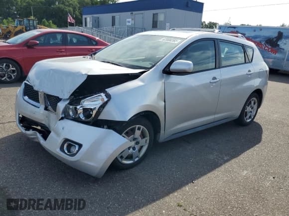 ✅ 2009 Pontiac Vibe • VIN: 5Y2SM67029Z409132 • Lot: 62008265. Wystawiony na Copart z przebiegiem 73 274 mil. Bezpłatny archiwum sprzedaży aukcyjnych z USA i szczegółowy raport historii pojazdu na DreamBid. Zdjęcie 1.