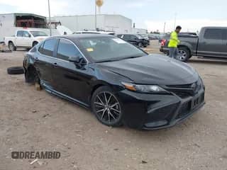 2023 Toyota Camry SE Nightshade с VIN 4T1T11AK1PU743653, выставлен на аукционе IAAI как лот 42970872 с пробегом 16 782 миль миль и . История ставок и продаж доступна на DreamBid. Изображение 1.