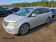 ✅ 2015 Honda Odyssey Touring Elite • VIN: 5FNRL5H97FB072838 • Lot: 94320535. Listed on Copart with 183,554 mi. Free auction sales archive from the USA and detailed vehicle history report at DreamBid. Image 1.