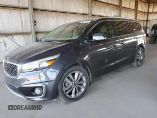 ✅ 2015 Kia Sedona SX-L • VIN: KNDME5C1XF6037700 • Лот: 62021835. Опубликован ранее на Copart с пробегом 146 603 миль. Бесплатный доступ к архиву аукционных продаж из США и подробный отчёт об истории автомобиля на DreamBid. Изображение 1.