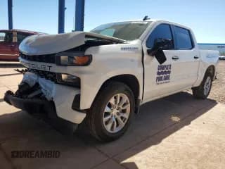 ✅ 2021 Chevrolet Silverado 1500 Custom • VIN: 3GCPWBEKXMG330555 • Lot: 87458385. Wystawiony na Copart z przebiegiem 63 863 mil. Bezpłatny archiwum sprzedaży aukcyjnych z USA i szczegółowy raport historii pojazdu na DreamBid. Zdjęcie 1.