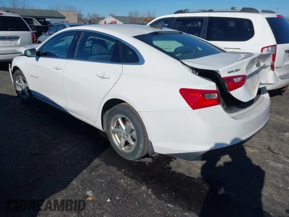 ✅ 2016 Chevrolet Malibu LS • VIN: 1G1ZB5ST6GF275233 • Лот: 43699426. Опубликован ранее на IAAI с пробегом 87 752 миль. Бесплатный доступ к архиву аукционных продаж из США и подробный отчёт об истории автомобиля на DreamBid. Изображение 3.