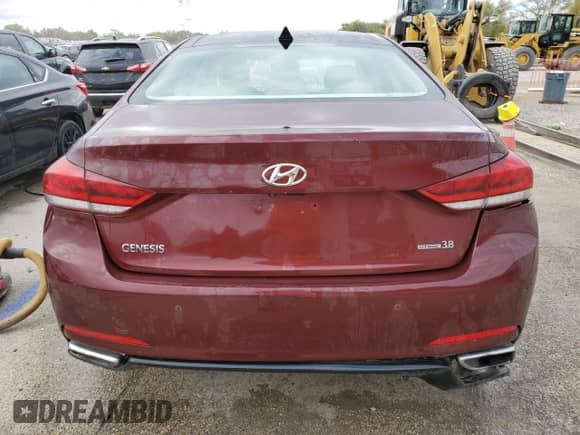 2016 Hyundai Genesis 3.8L z VIN KMHGN4JE5GU108632, wystawiony jako Copart lot #75912014 z przebiegiem 119 850 mil mil oraz Szkoda całkowita • Salvage title. Historia ofert i sprzedaży dostępna na DreamBid. Obrazek 6.