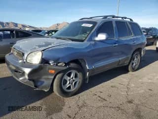 2001 Hyundai Santa Fe GLS z VIN KM8SC83D11U129013, wystawiony jako Copart lot #78885494 z przebiegiem 168 175 mil mil oraz Szkoda całkowita • Salvage title. Historia ofert i sprzedaży dostępna na DreamBid. Obrazek 1.