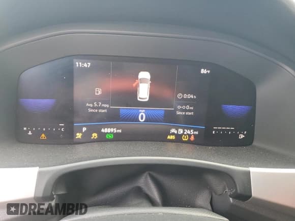 ✅ 2022 Volkswagen Atlas SE • VIN: 1V2DP2CA2NC554450 • Lot: 51267765. Listed on Copart with 48,895 mi. Free auction sales archive from the USA and detailed vehicle history report at DreamBid. Image 9.