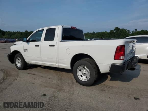 2024 Ram 1500 Express with VIN 1C6RR7FG7RS189586, listed as a Copart auction lot 66400755 with 4,356 mi miles and Clean title. Bid and sale history available at DreamBid. Image 2.