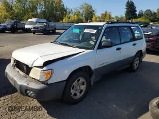 ✅ 2001 Subaru Forester L • VIN: JF1SF63501H760178 • Lot: 81746645. Listed on Copart with 244,355 mi. Free auction sales archive from the USA and detailed vehicle history report at DreamBid. Image 1.