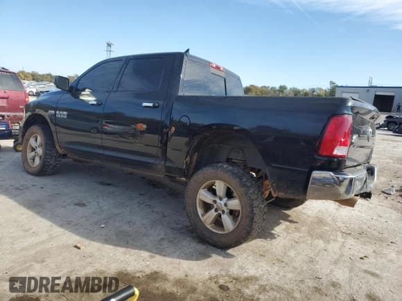 ✅ 2015 Ram 1500 Big Horn • VIN: 1C6RR7LT3FS527241 • Lot: 91712105. Listed on Copart with 107,090 mi. Free auction sales archive from the USA and detailed vehicle history report at DreamBid. Image 2.