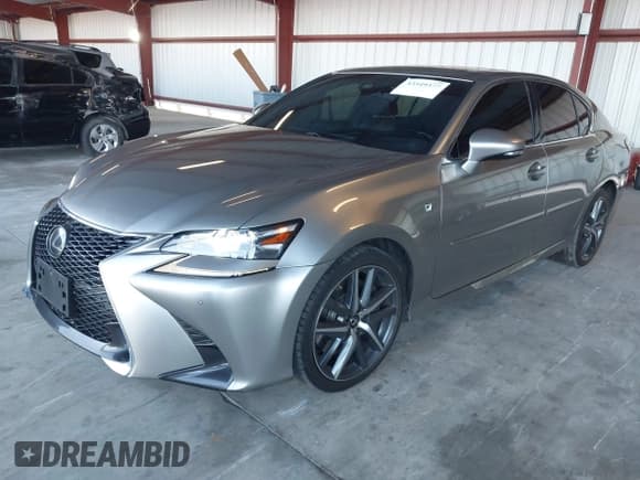✅ 2018 Lexus GS 350 F Sport • VIN: JTHBZ1BL6JA015754 • Lot: 43549377. Listed on IAAI with 57,444 mi. Free auction sales archive from the USA and detailed vehicle history report at DreamBid. Image 2.