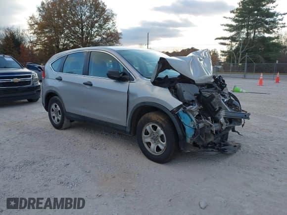 ✅ 2013 Honda CR-V LX • VIN: 3CZRM3H3XDG712863 • Lot: 43615256. Listed on IAAI with 153,789 mi. Free auction sales archive from the USA and detailed vehicle history report at DreamBid. Image 1.