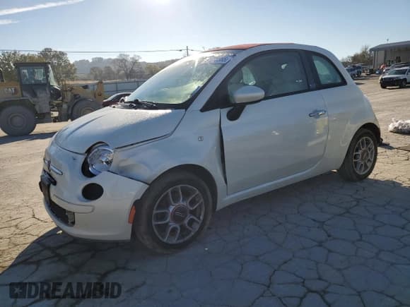 ✅ 2012 FIAT 500 Pop • VIN: 3C3CFFDR4CT140054 • Лот: 91270365. Опубликован ранее на Copart с пробегом 179 253 миль. Бесплатный доступ к архиву аукционных продаж из США и подробный отчёт об истории автомобиля на DreamBid. Изображение 1.