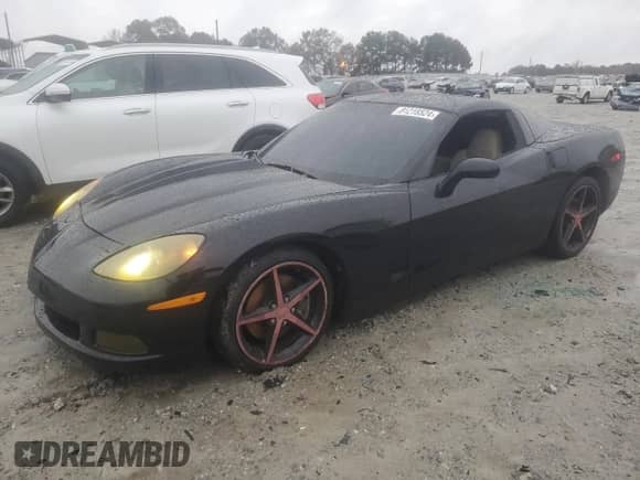 2013 Chevrolet Corvette 3LT with VIN 1G1YG2DW7D5106648, listed as a Copart auction lot 81218524 with 112,441 mi miles and Salvage title. Bid and sale history available at DreamBid. Image 1.