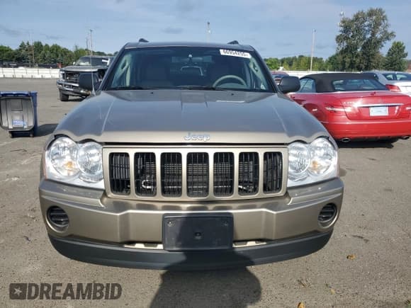 ✅ 2006 Jeep Grand Cherokee Laredo • VIN: 1J4GR48K16C109327 • Lot: 66954255. Wystawiony na Copart z przebiegiem 89 036 mil. Bezpłatny archiwum sprzedaży aukcyjnych z USA i szczegółowy raport historii pojazdu na DreamBid. Zdjęcie 5.