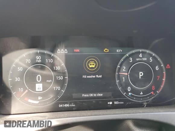 ✅ 2020 Jaguar F-Pace 25t R-Sport • VIN: SADCL2FX1LA632545 • Лот: 40900304. Опубликован ранее на Copart с пробегом 41 496 миль. Бесплатный доступ к архиву аукционных продаж из США и подробный отчёт об истории автомобиля на DreamBid. Изображение 9.