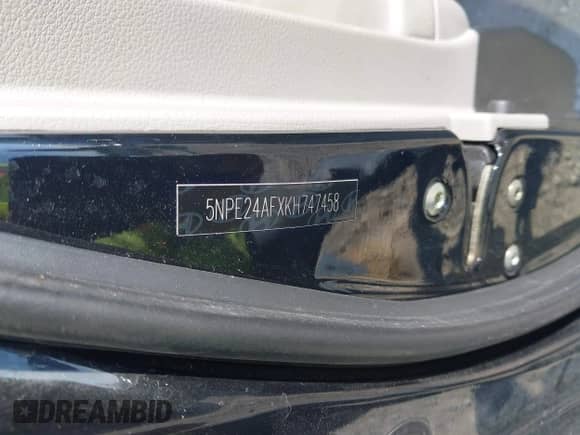 2019 Hyundai Sonata SE с VIN 5NPE24AFXKH747458, выставлен на аукционе IAAI как лот 43199826 с пробегом 53 645 миль миль и . История ставок и продаж доступна на DreamBid. Изображение 9.