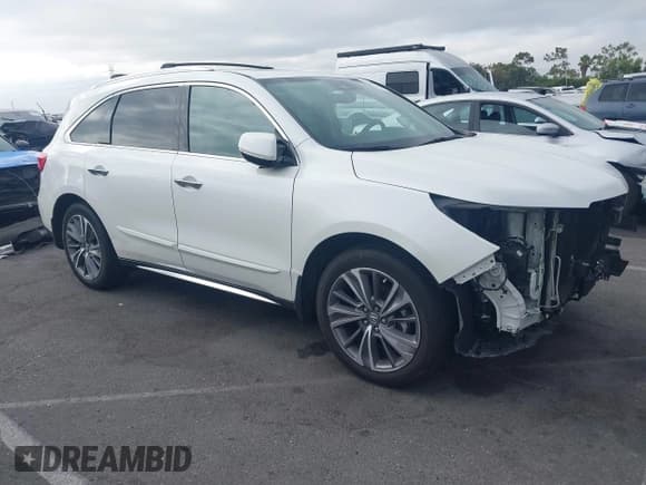 ✅ 2018 Acura MDX Technology • VIN: 5J8YD4H58JL024157 • Lot: 42781471. Listed on IAAI with 108,735 mi. Free auction sales archive from the USA and detailed vehicle history report at DreamBid. Image 1.