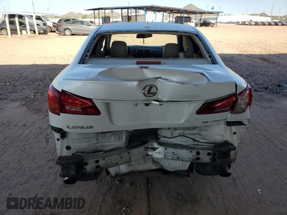 ✅ 2008 Lexus IS 250 • VIN: JTHBK262785074620 • Лот: 91276585. Опубликован ранее на Copart с пробегом 182 486 миль. Бесплатный доступ к архиву аукционных продаж из США и подробный отчёт об истории автомобиля на DreamBid. Изображение 6.