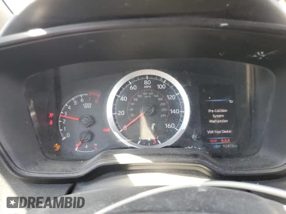 ✅ 2020 Toyota Corolla SE • VIN: JTDM4RCE3LJ023630 • Лот: 70551115. Опубликован ранее на Copart с пробегом 92 415 миль. Бесплатный доступ к архиву аукционных продаж из США и подробный отчёт об истории автомобиля на DreamBid. Изображение 9.