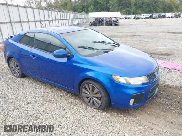 ✅ 2011 Kia Forte SX • VIN: KNAFW6A30B5396468 • Lot: 43313310. Listed on IAAI with 237,901 mi. Free auction sales archive from the USA and detailed vehicle history report at DreamBid. Image 1.