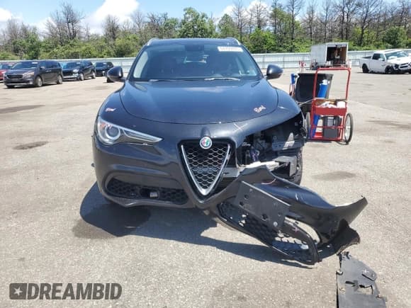 ✅ 2018 Alfa Romeo Stelvio • VIN: ZASFAKAN9J7B98154 • Lot: 64700895. Listed on Copart with 73,526 mi. Free auction sales archive from the USA and detailed vehicle history report at DreamBid. Image 5.