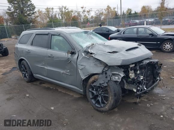 ✅ 2021 Dodge Durango R/T • VIN: 1C4SDJCT7MC602049 • Lot: 43563662. Wystawiony na IAAI z przebiegiem 73 483 mil. Bezpłatny archiwum sprzedaży aukcyjnych z USA i szczegółowy raport historii pojazdu na DreamBid. Zdjęcie 1.