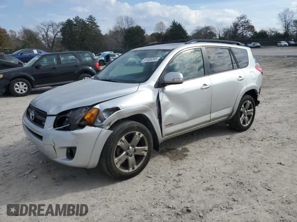 ✅ 2010 Toyota RAV4 Sport • VIN: JTMRK4DV8A5091313 • Lot: 91485395. Listed on Copart with 218,323 mi. Free auction sales archive from the USA and detailed vehicle history report at DreamBid. Image 1.
