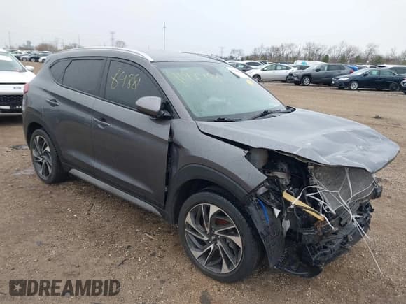 ✅ 2021 Hyundai Tucson Ultimate • VIN: KM8J3CAL0MU356979 • Lot: 41984881. Listed on IAAI with Not provided. Free auction sales archive from the USA and detailed vehicle history report at DreamBid. Image 1.