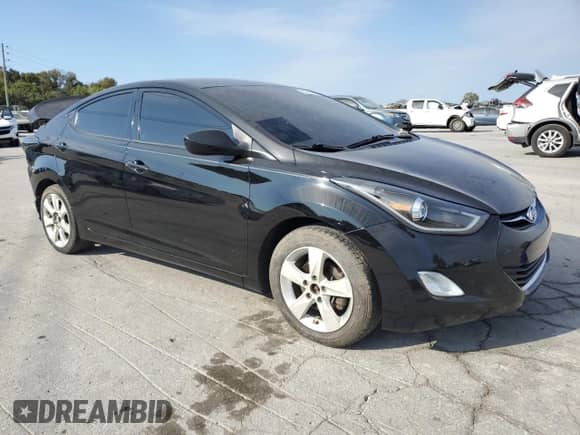2013 Hyundai Elantra GLS with VIN KMHDH4AEXDU020908, listed as a Copart auction lot 85297885 with 194,632 mi miles and Clean title. Bid and sale history available at DreamBid. Image 4.