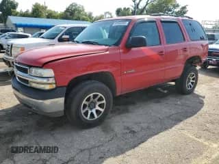 2001 Chevrolet Tahoe LT with VIN 1GNEK13T41J101699, listed as a Copart auction lot 80453265 with 285,000 mi miles and Salvage title. Bid and sale history available at DreamBid. Image 1.