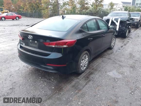 2017 Hyundai Elantra SE with VIN KMHD74LF2HU078302, listed as a IAAI auction lot 43580459 with 126,546 mi miles and . Bid and sale history available at DreamBid. Image 4.