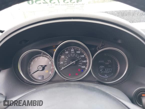 ✅ 2014 Mazda CX-5 Grand Touring • VIN: JM3KE2DY3E0343986 • Lot: 43373256. Wystawiony na IAAI z przebiegiem 171 454 mil. Bezpłatny archiwum sprzedaży aukcyjnych z USA i szczegółowy raport historii pojazdu na DreamBid. Zdjęcie 7.