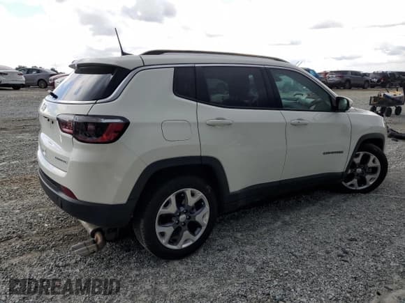 ✅ 2021 Jeep Compass Limited • VIN: 3C4NJCCB5MT531463 • Lot: 61454695. Wystawiony na Copart z przebiegiem 69 976 mil. Bezpłatny archiwum sprzedaży aukcyjnych z USA i szczegółowy raport historii pojazdu na DreamBid. Zdjęcie 3.