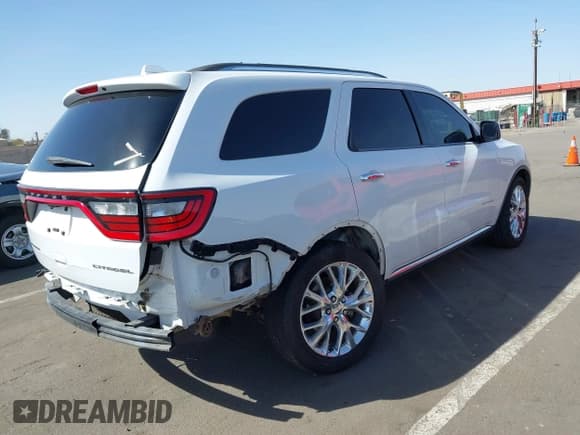 ✅ 2014 Dodge Durango Citadel • VIN: 1C4RDHEG4EC537069 • Lot: 41676683. Listed on IAAI with 164,717 mi. Free auction sales archive from the USA and detailed vehicle history report at DreamBid. Image 4.