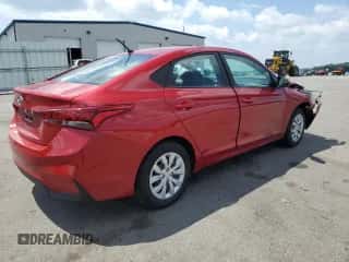 2021 Hyundai Accent SE z VIN 3KPC24A66ME143954, wystawiony jako Copart lot #61819343 z przebiegiem 41 535 mil mil oraz . Historia ofert i sprzedaży dostępna na DreamBid. Obrazek 3.